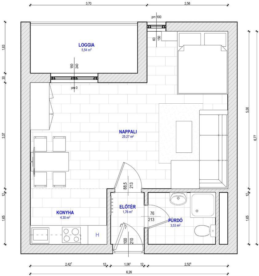 베스프렘 Vadvirag Apartman 아파트 외부 사진